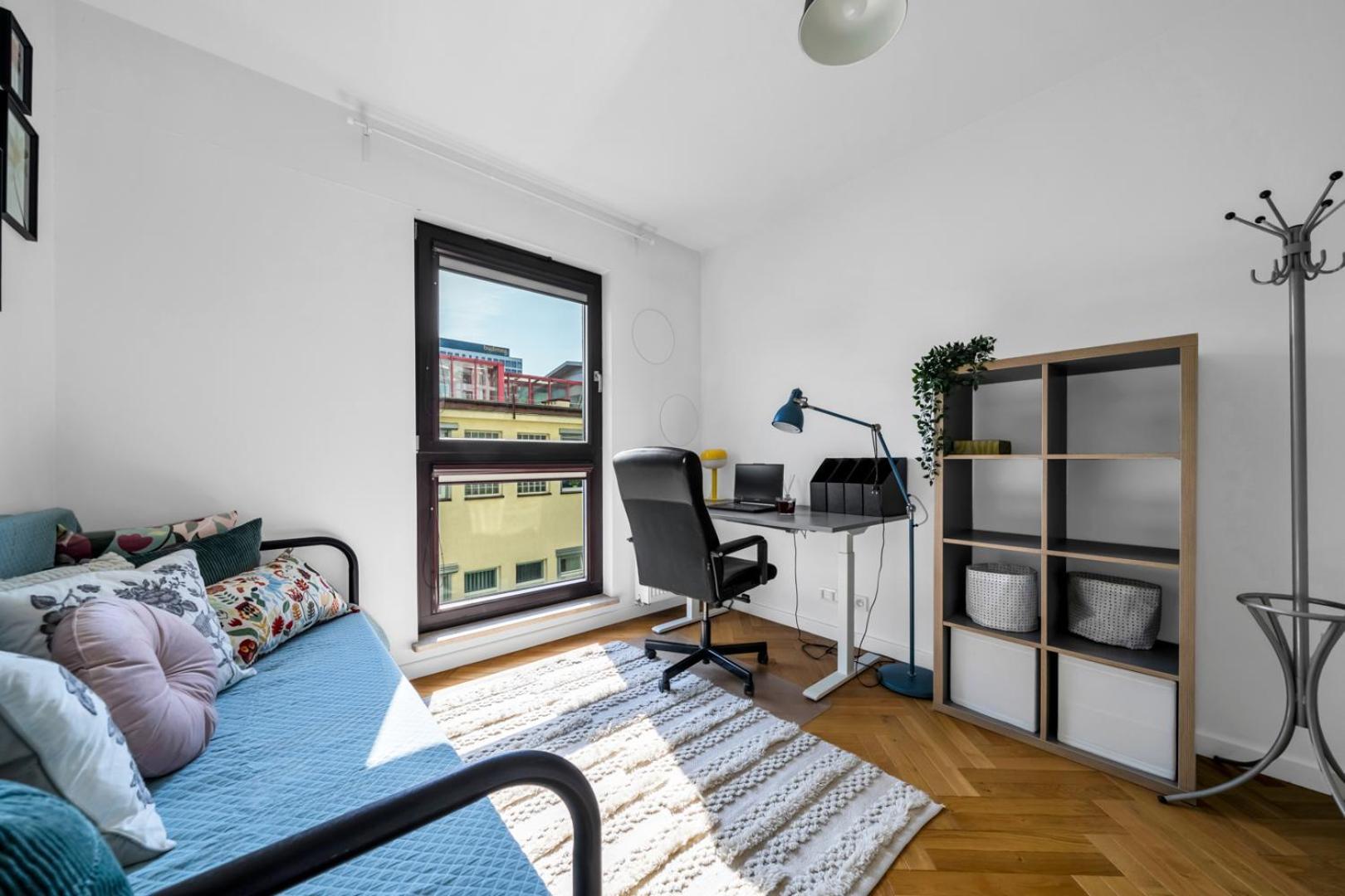 Skierniewicka Apt - Parking, Workspace, Balcony - By Rentujemy Warsaw Luaran gambar